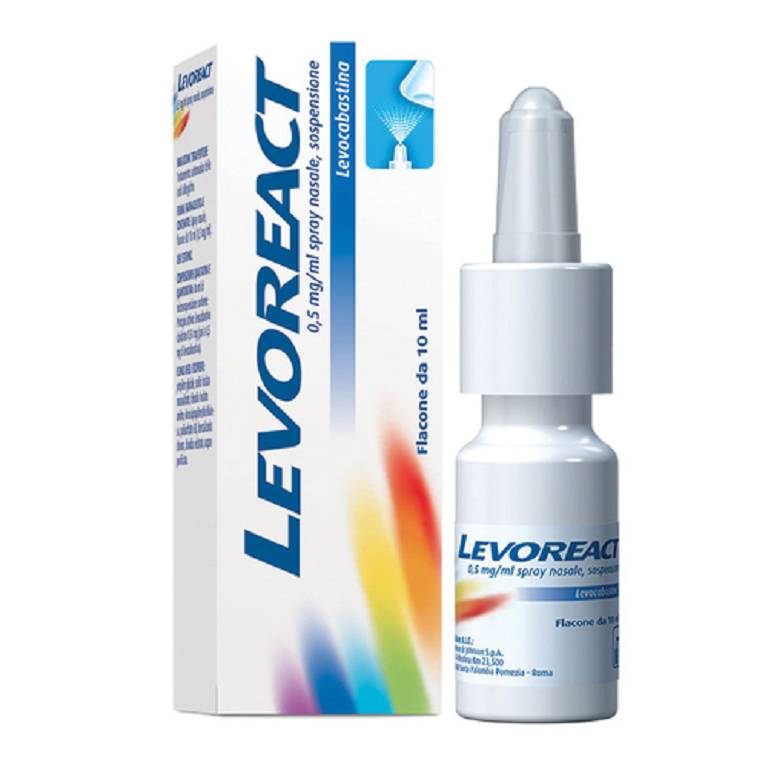 LEVOREACT*SPRAY NAS 10ML 0,5MG