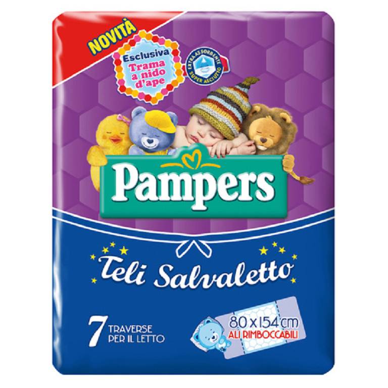 PAMPERS TRAVERSA SALVALETTO 7P