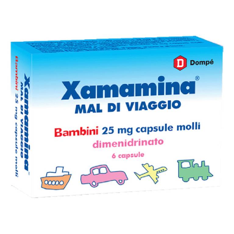 XAMAMINA*BB 6CPS 25MG